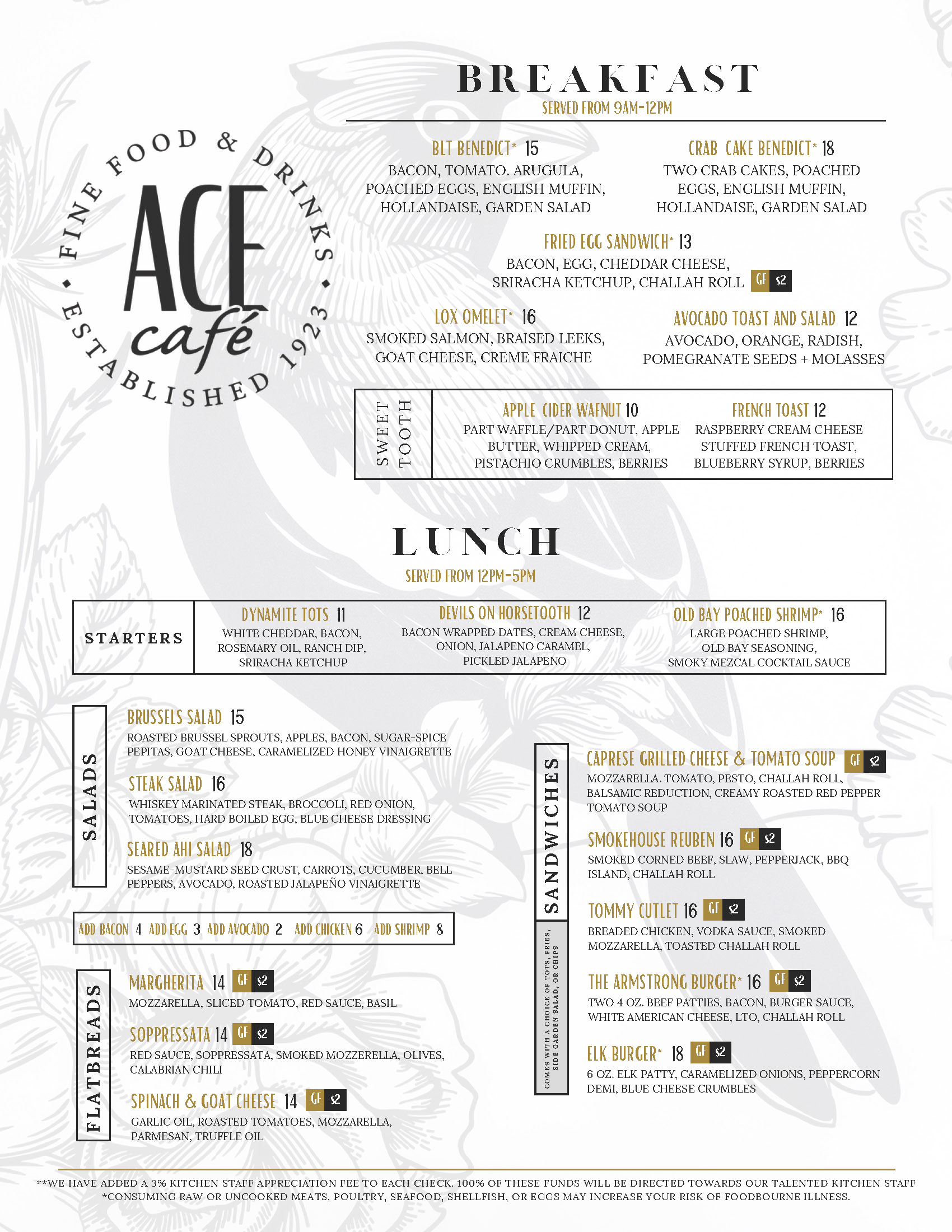 New Ace Cafe Menu-Winter 2024