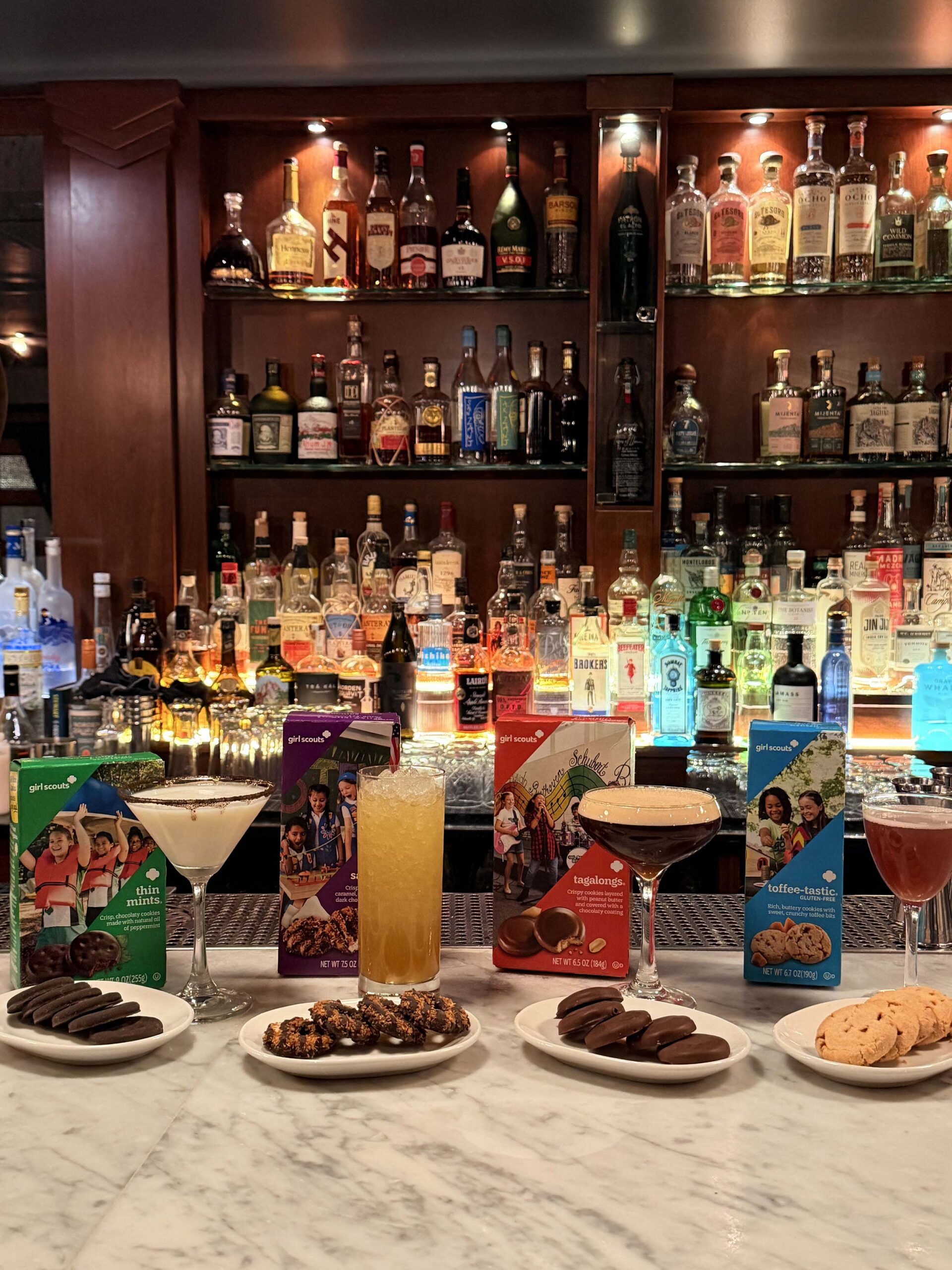 Girl Scout Cookie Cocktails
